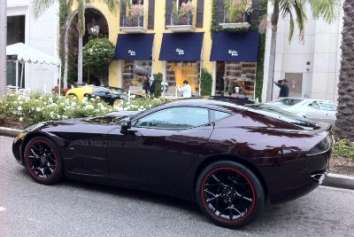Zagato designs on display at the Rodeo Drive Concours d'Elegance
