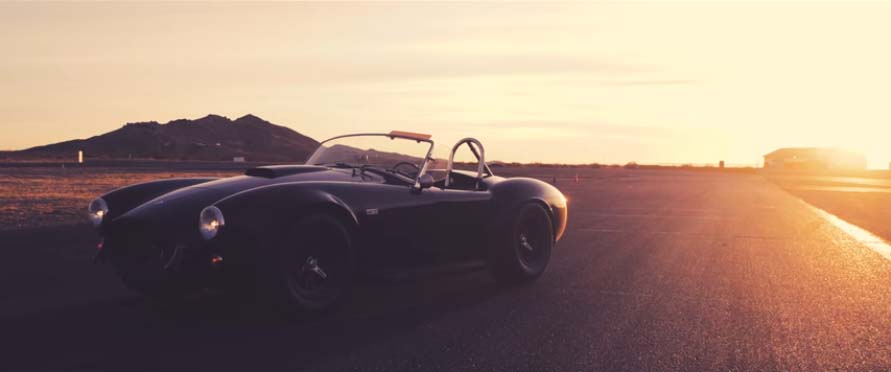 Flat Out in a 2008 Shelby Cobra 427 continuation car