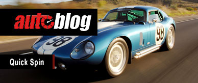 Auto Blog review of the Daytona Coupe