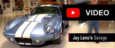 Daytona Coupe featured in an episode of Jay Leno's Garage